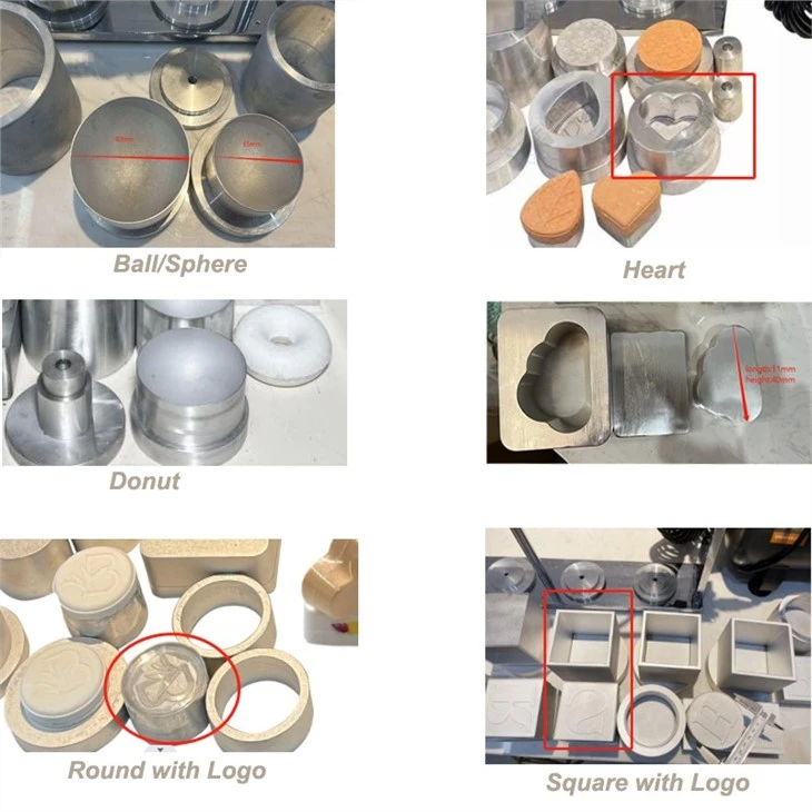 Bath Bomb Double Press-With Eight Molds